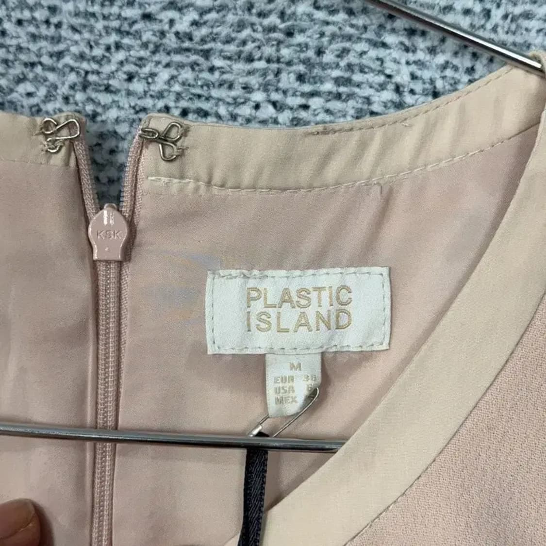 [새상품]플라스틱아일랜드 라이트 핑크 원피스 M 상품이미지7