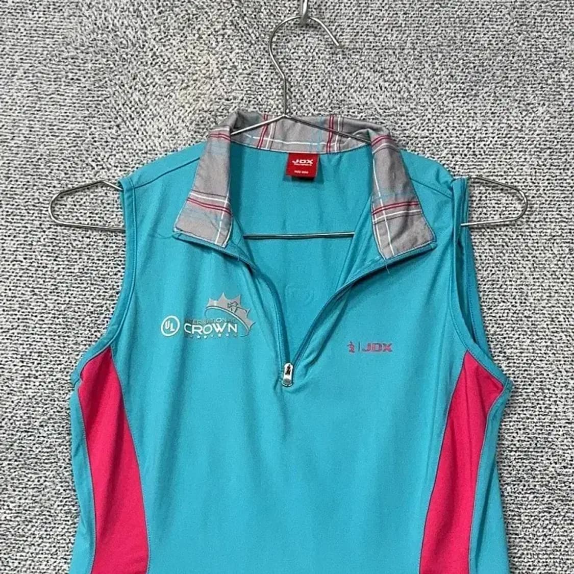 JDX 로고 골프 기능성 민소매 90 상품이미지3