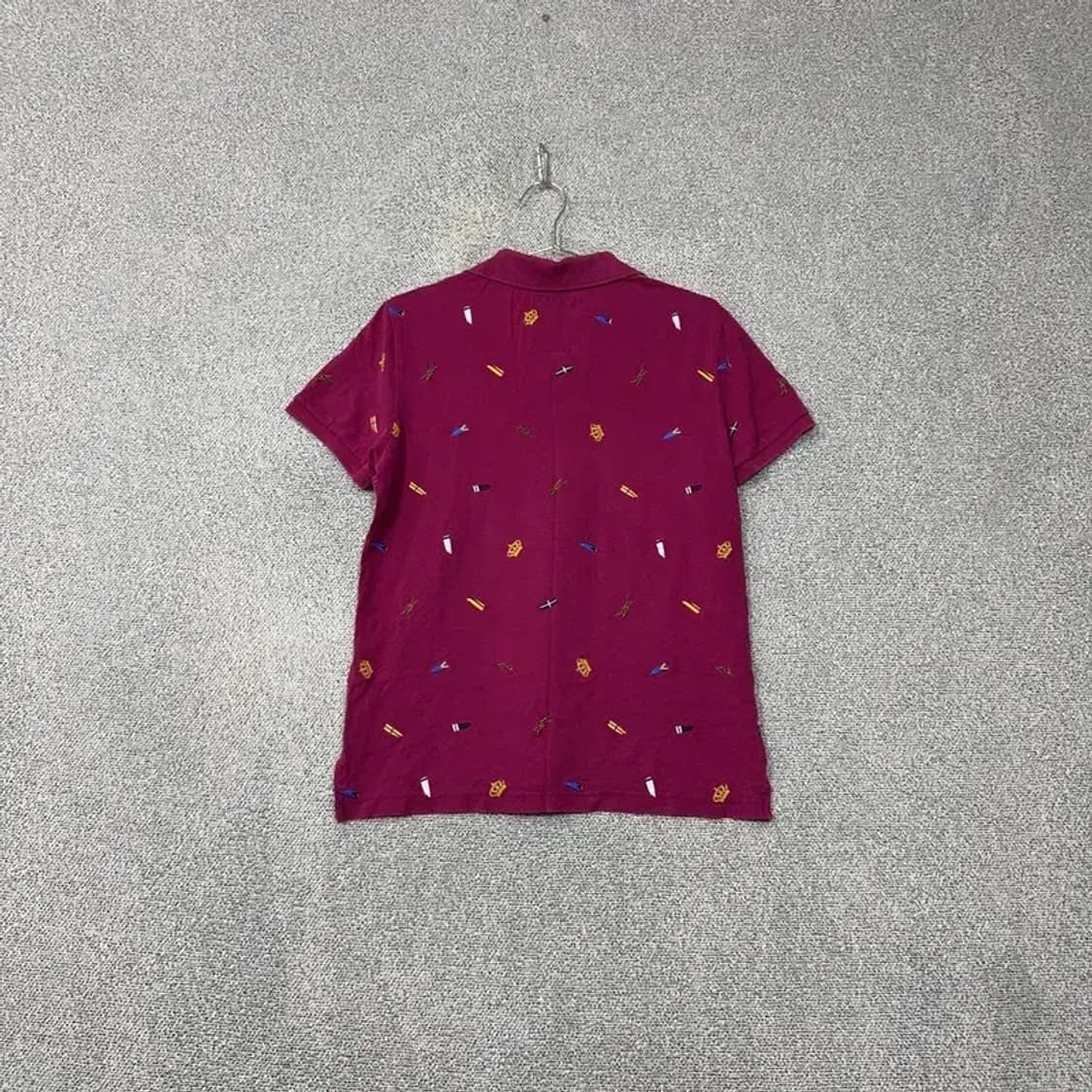 빈폴 퍼플 멀티 로고 남성 반팔 카라티 95 상품이미지2