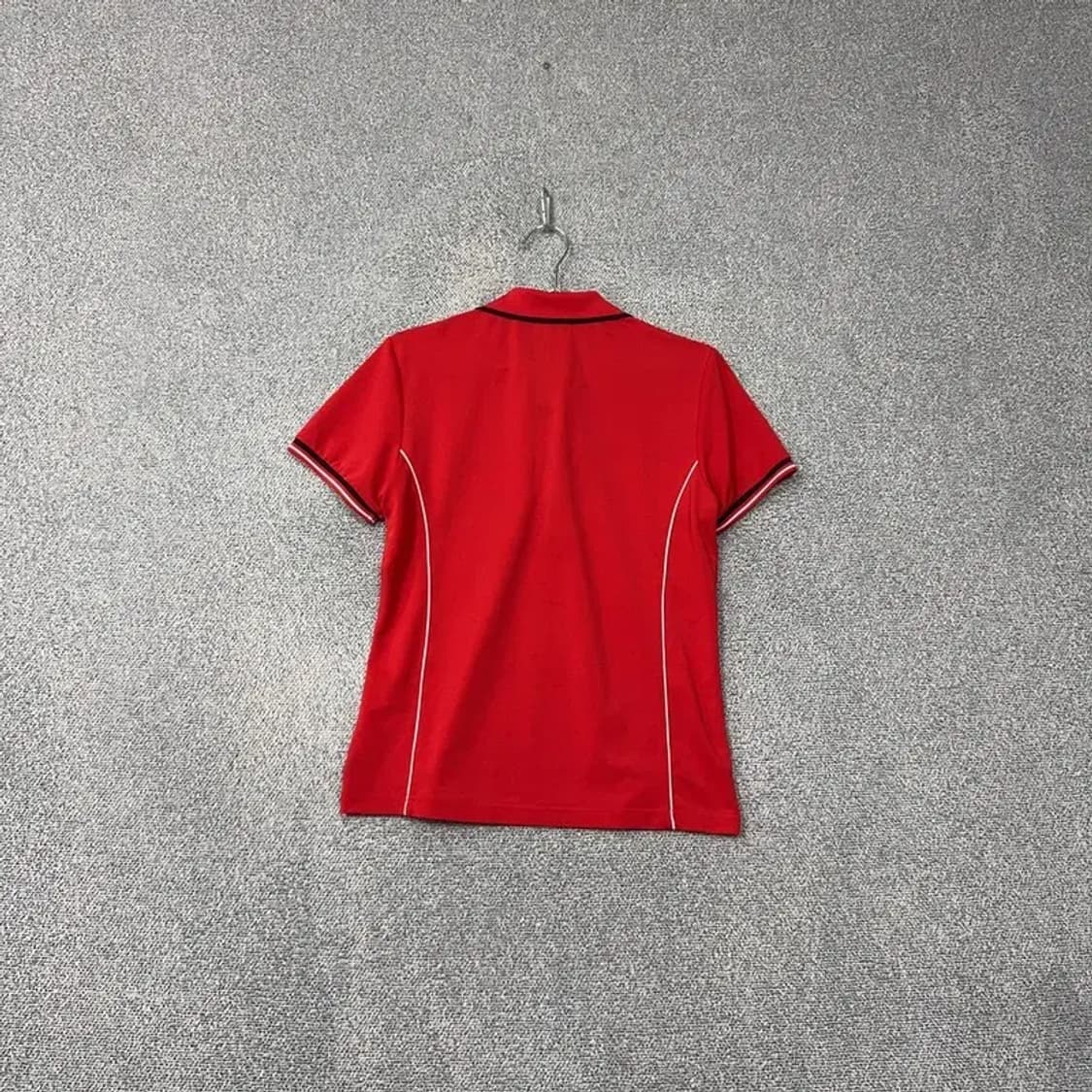 휠라 레드 로고 기능성 반팔 카라티 100 상품이미지2