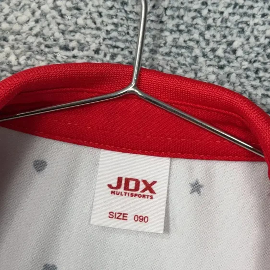 JDX 도트 화이트 골프 반팔 카라티 090 상품이미지5