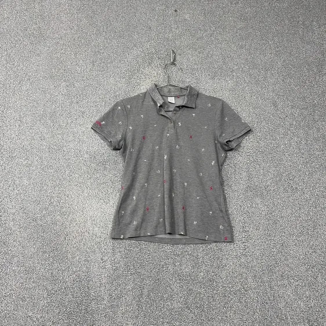 JDX 그레이 로고 반팔 카라티 095 상품이미지1