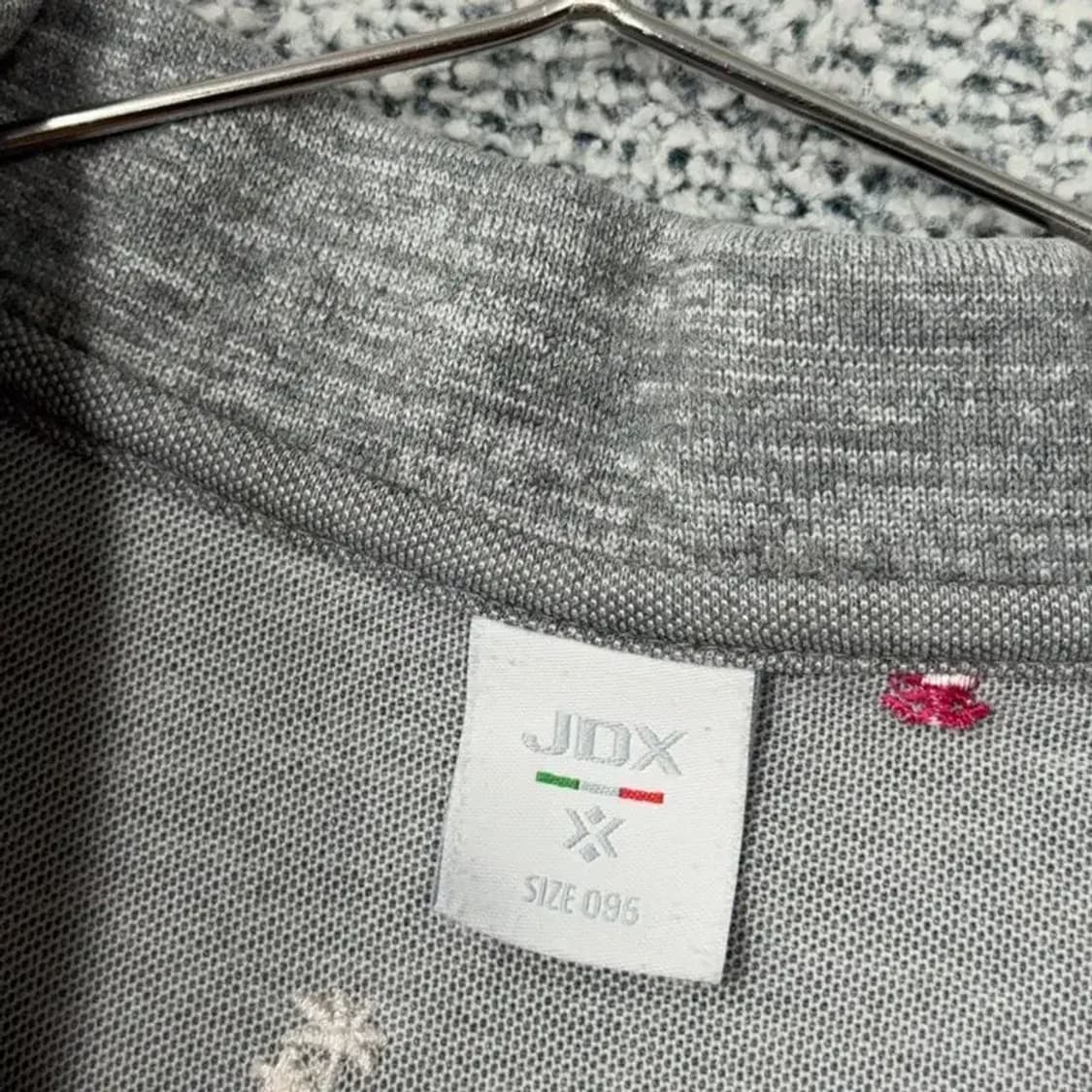 JDX 그레이 로고 반팔 카라티 095 상품이미지3