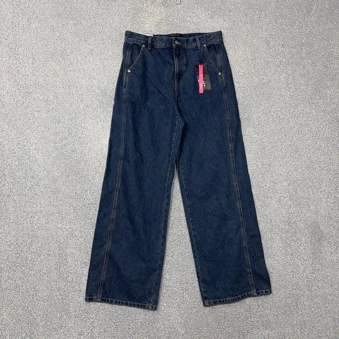 [새상품]미쏘 여성 캐주얼 데님 와이드 팬츠 30 상품이미지1