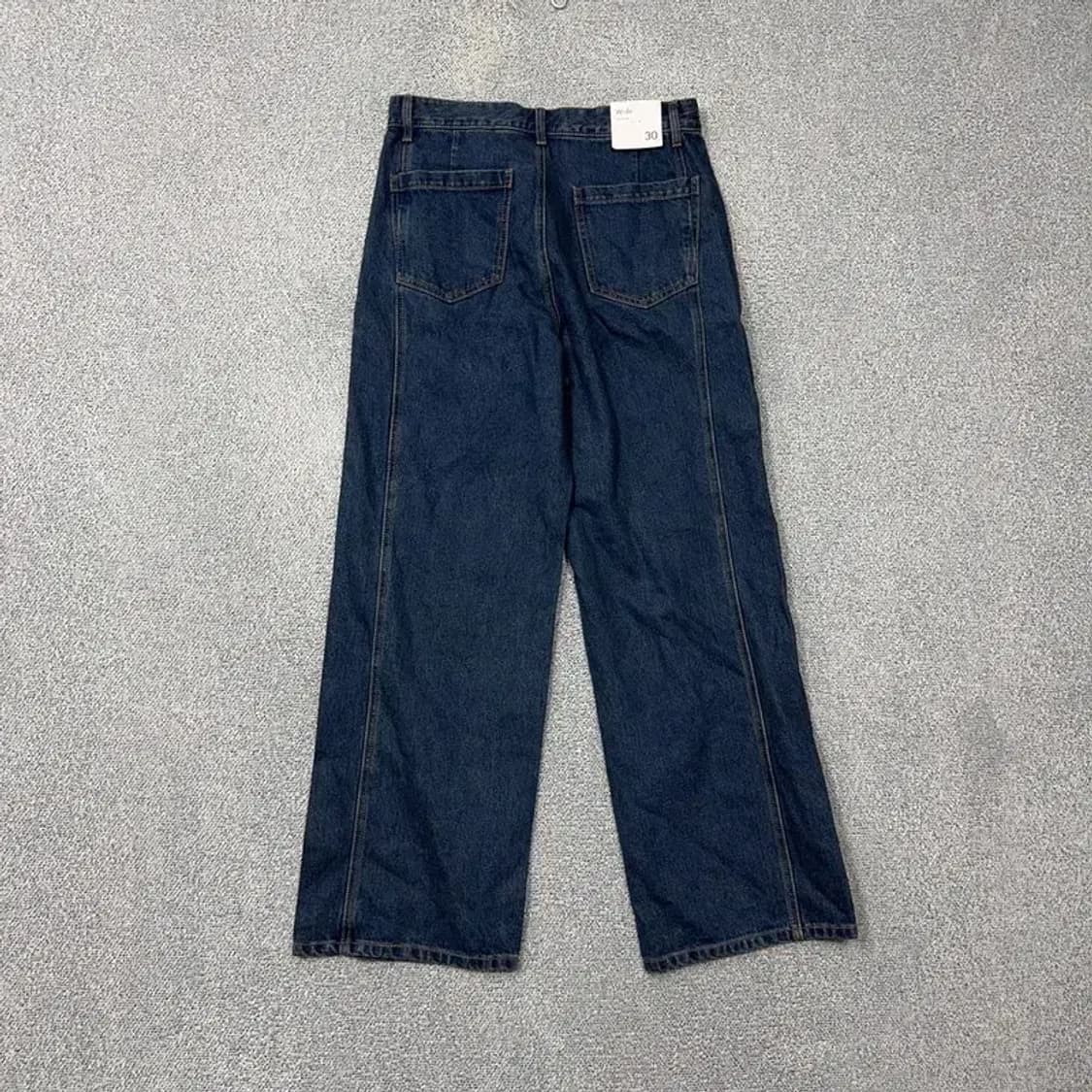 [새상품]미쏘 여성 캐주얼 데님 와이드 팬츠 30 상품이미지2