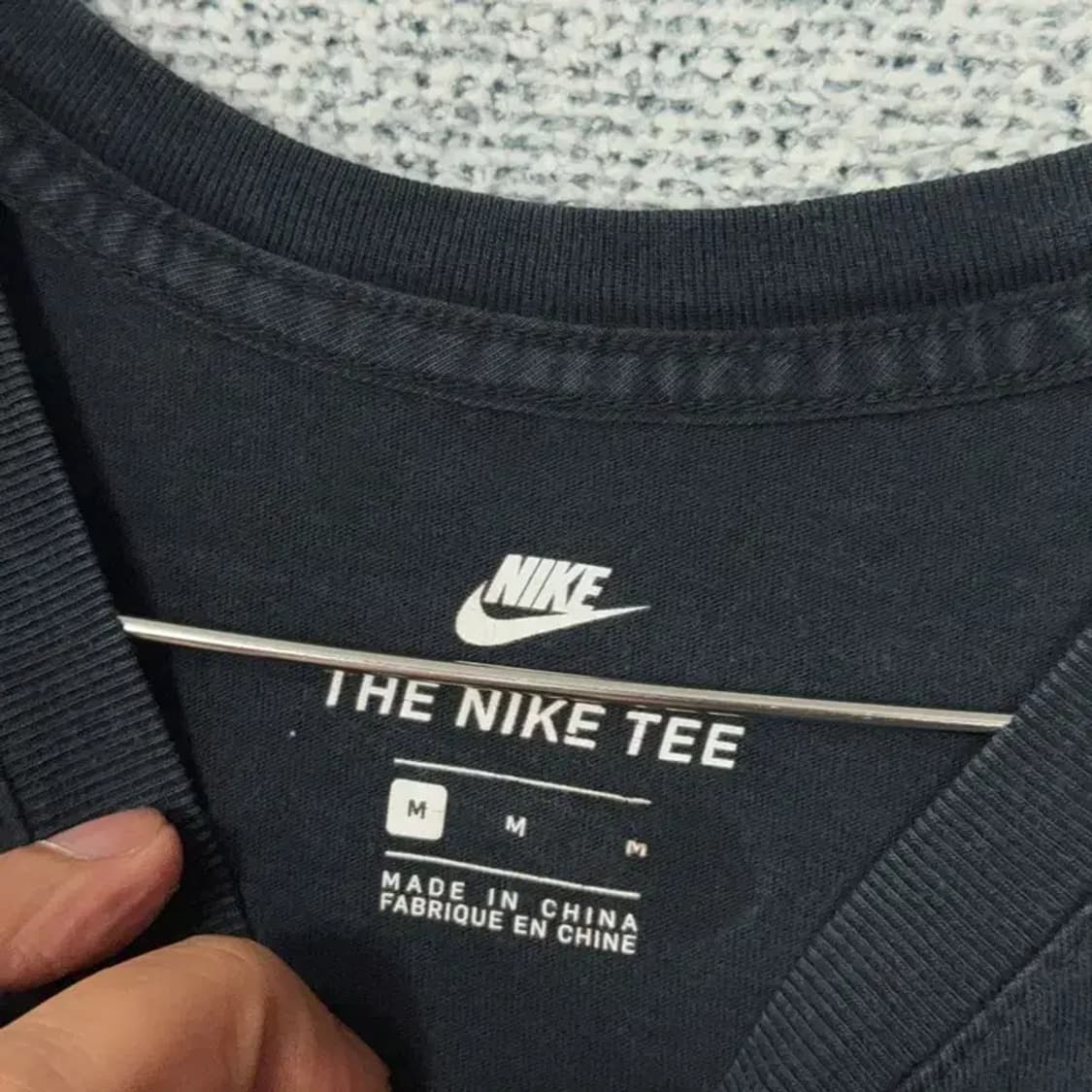 나이키 서울 프린팅 블랙 반팔 티 M 상품이미지3