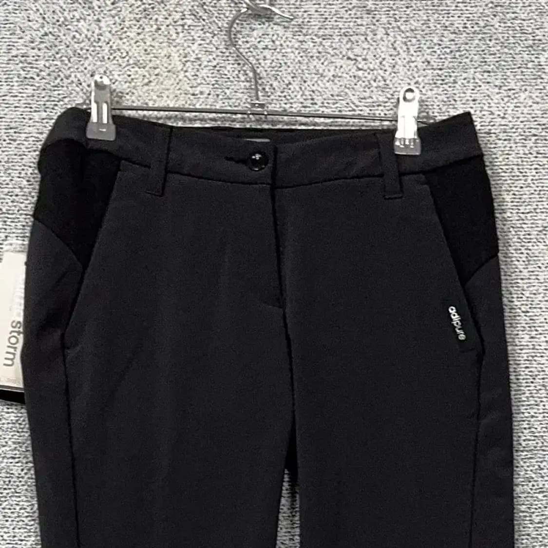 [새상품]아디다스 블랙 골프 기능성 바지 XS 상품이미지3