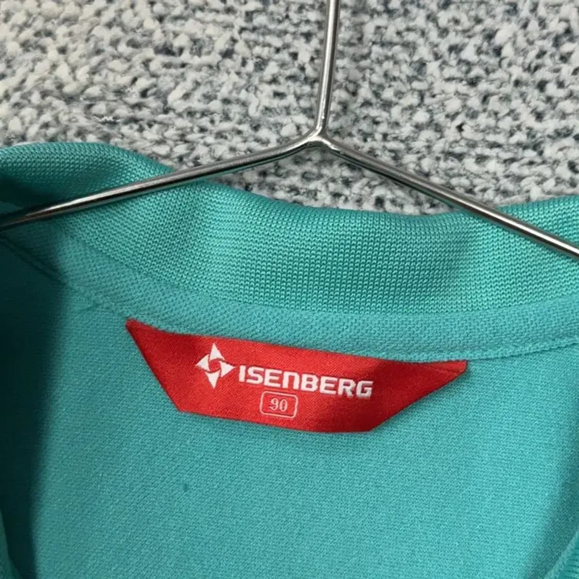 네파 청록 로고 기능성 반펄 카라티 90 상품이미지5