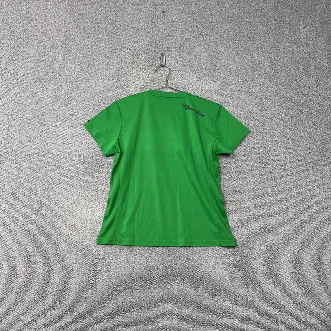 휠라 프린팅 그린 기능성 반팔 티 100 상품이미지2