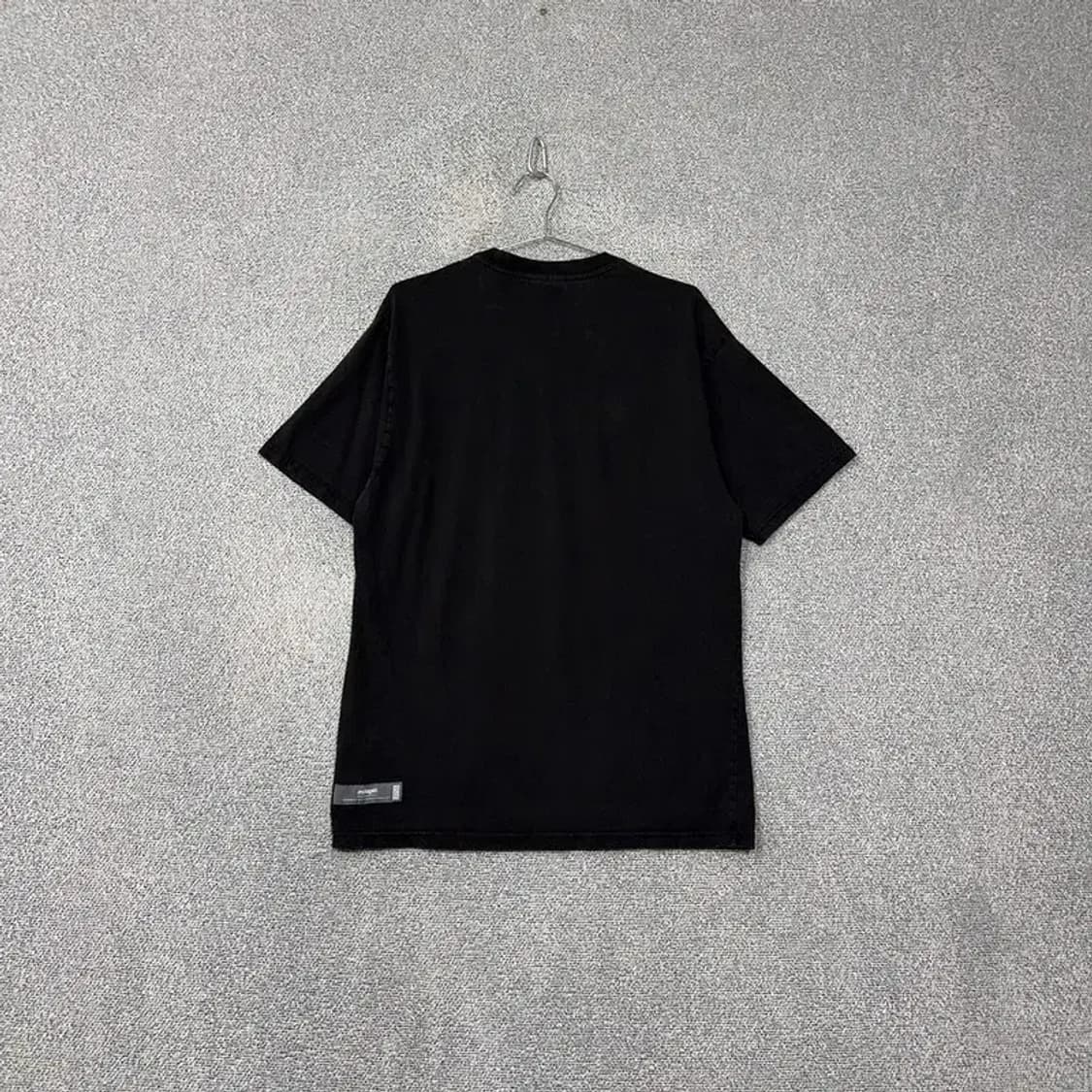 마하그리드 스펠 로고 프린팅 블랙 반팔 티 L 상품이미지2