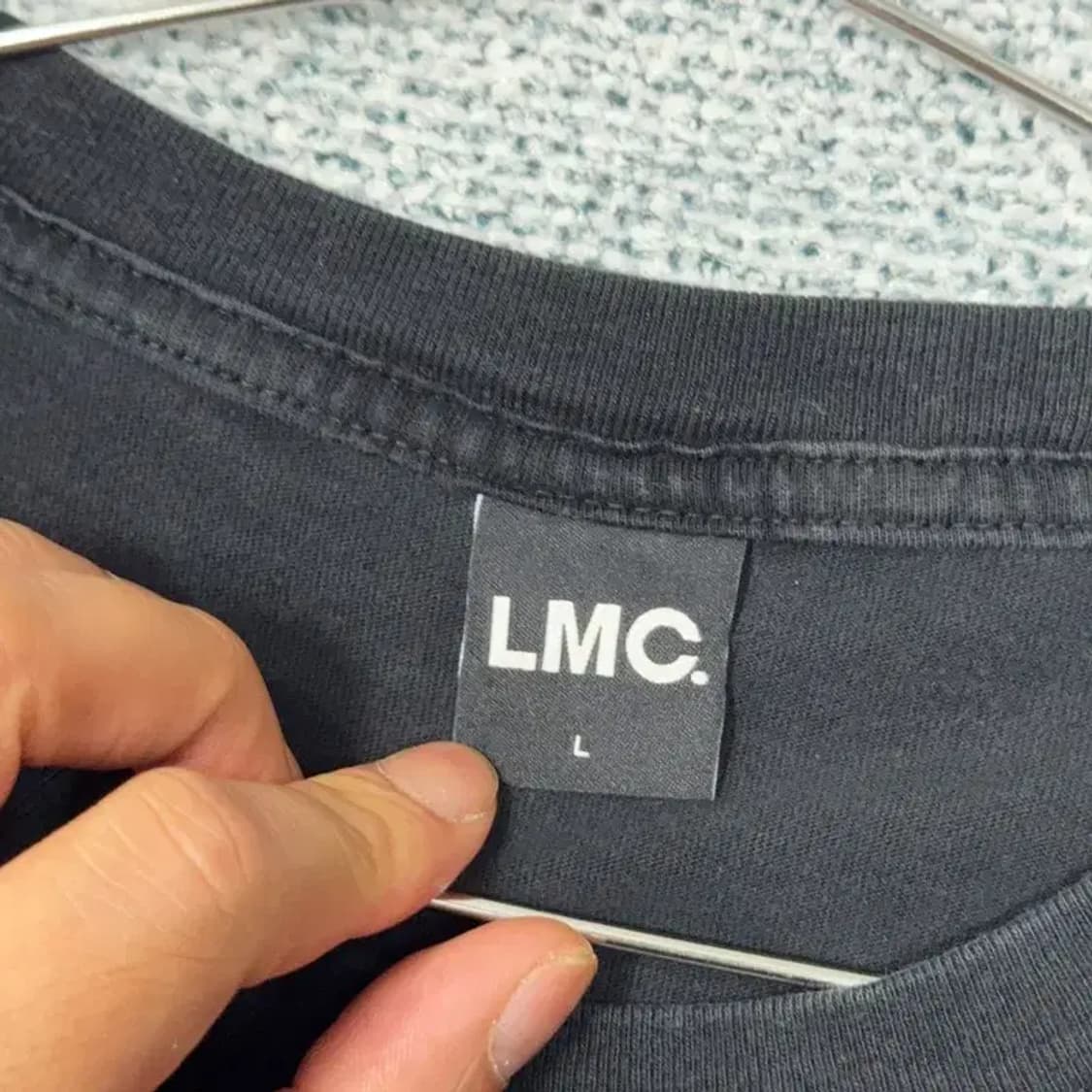 엘엠씨 프린팅 블랙 반팔 티 L 상품이미지3