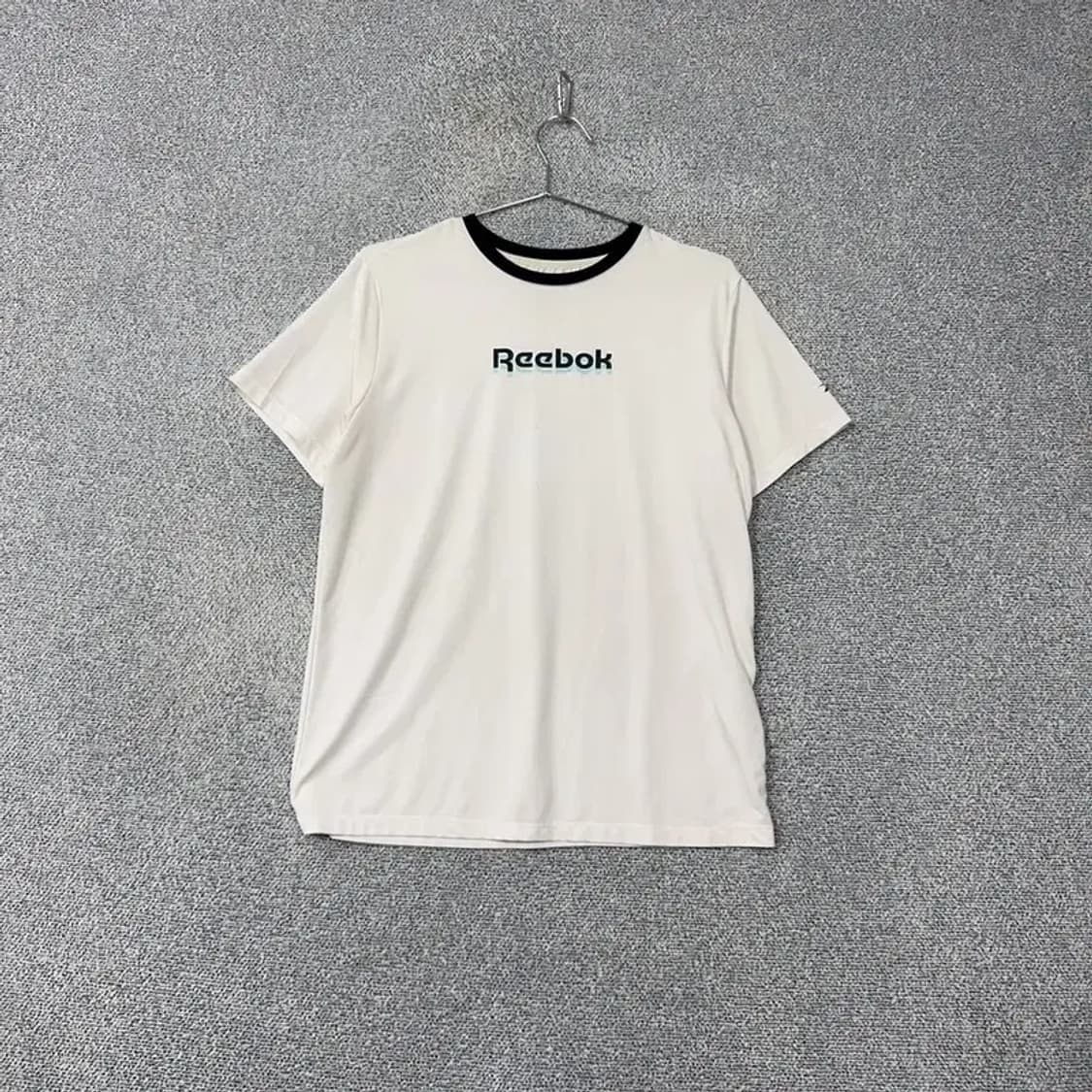 리복 프린팅 로고 캐주얼 반팔 티 S 상품이미지1