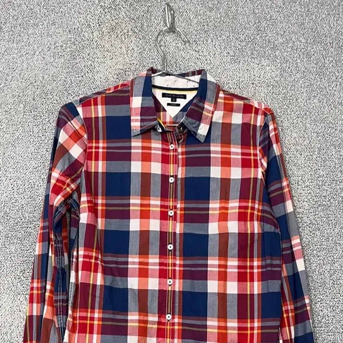 타미힐피거 여성 캐주얼 체크 셔츠 100 상품이미지3