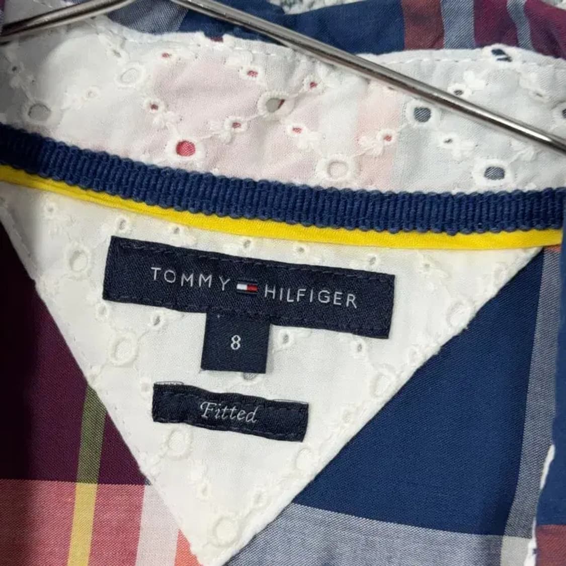 타미힐피거 여성 캐주얼 체크 셔츠 100 상품이미지5