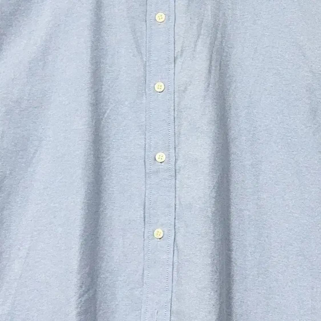 라퍼지스토어 오버핏 라이트 블루 반팔 셔츠 Large 상품이미지4