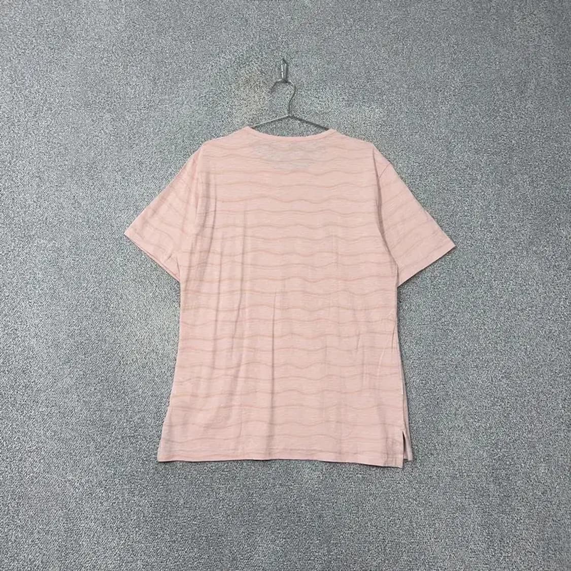 빈폴 스트라이프 라이트 핑크 반팔 티 105 상품이미지2