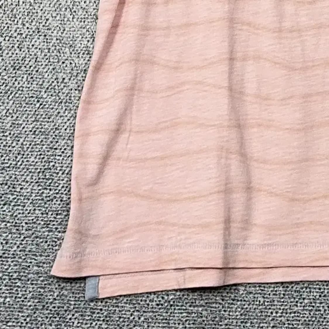 빈폴 스트라이프 라이트 핑크 반팔 티 105 상품이미지3