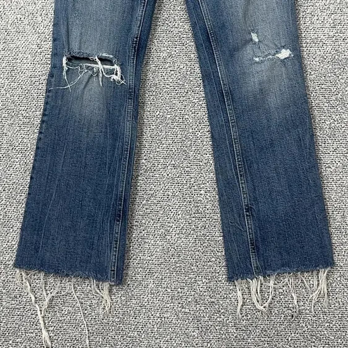 자라 무파 빈티지 크롭진 EUR 34 USA 2 MEX 24 상품이미지4