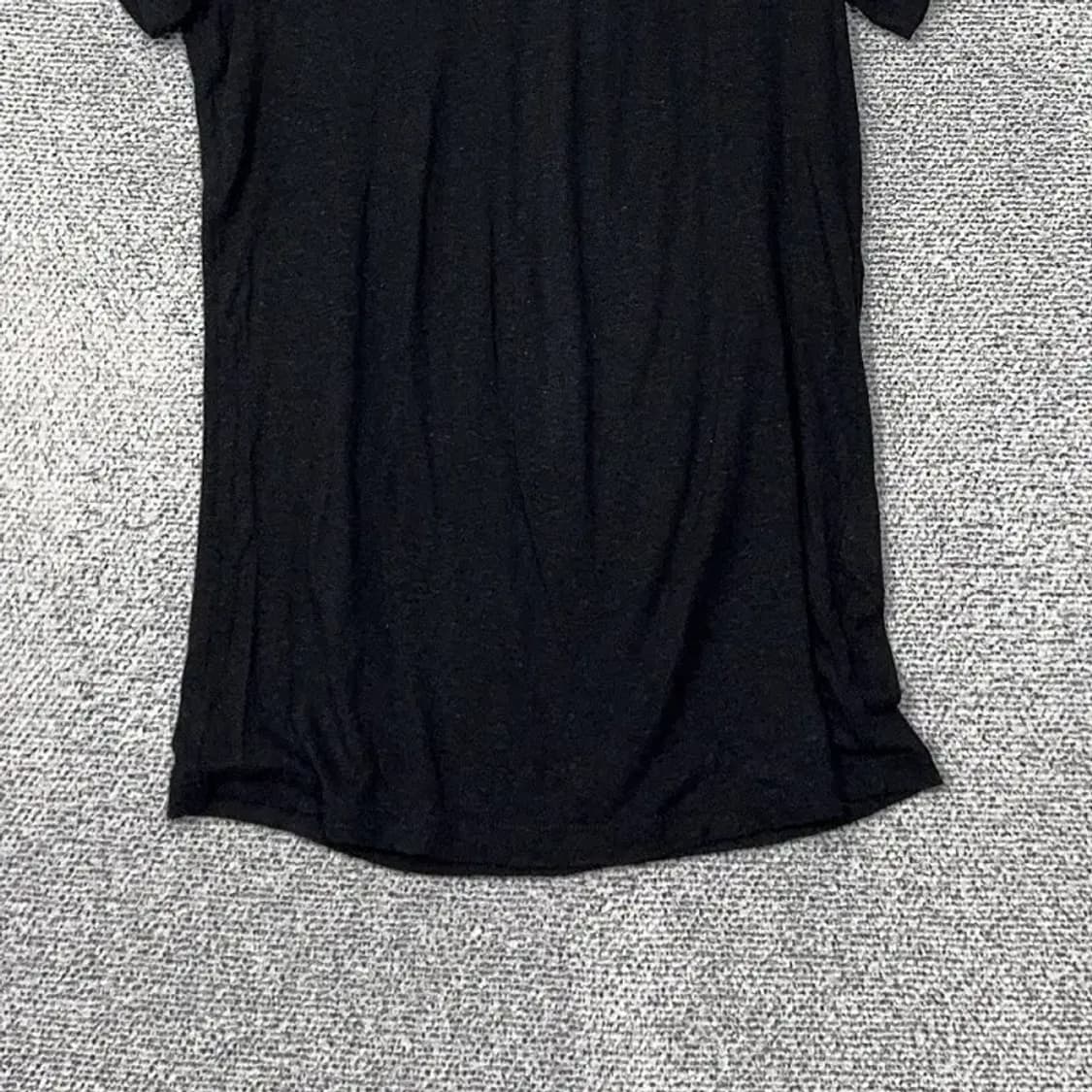 아떼 블랙 린넨 레이온 반팔 티 S 상품이미지4