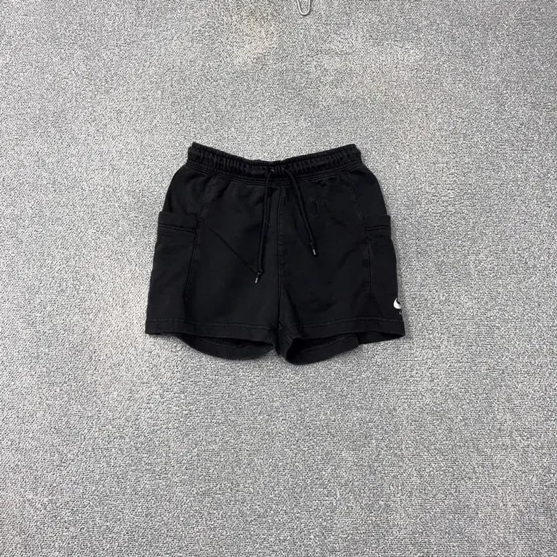 나이키 블랙 로고 밴딩 반바지 M 상품이미지1