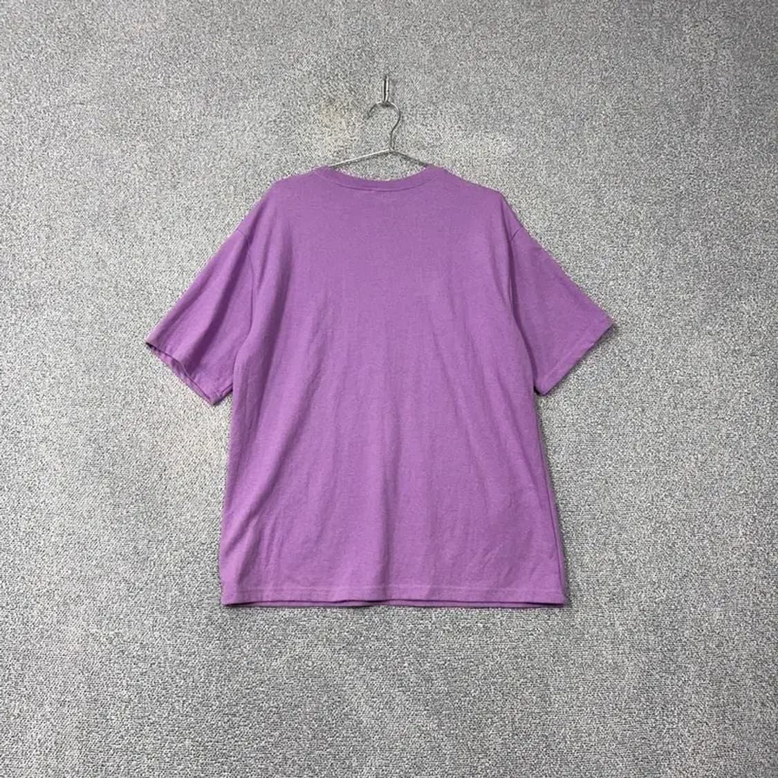 무아무아 퍼플 로고 박스핏 반팔 티 F 상품이미지2