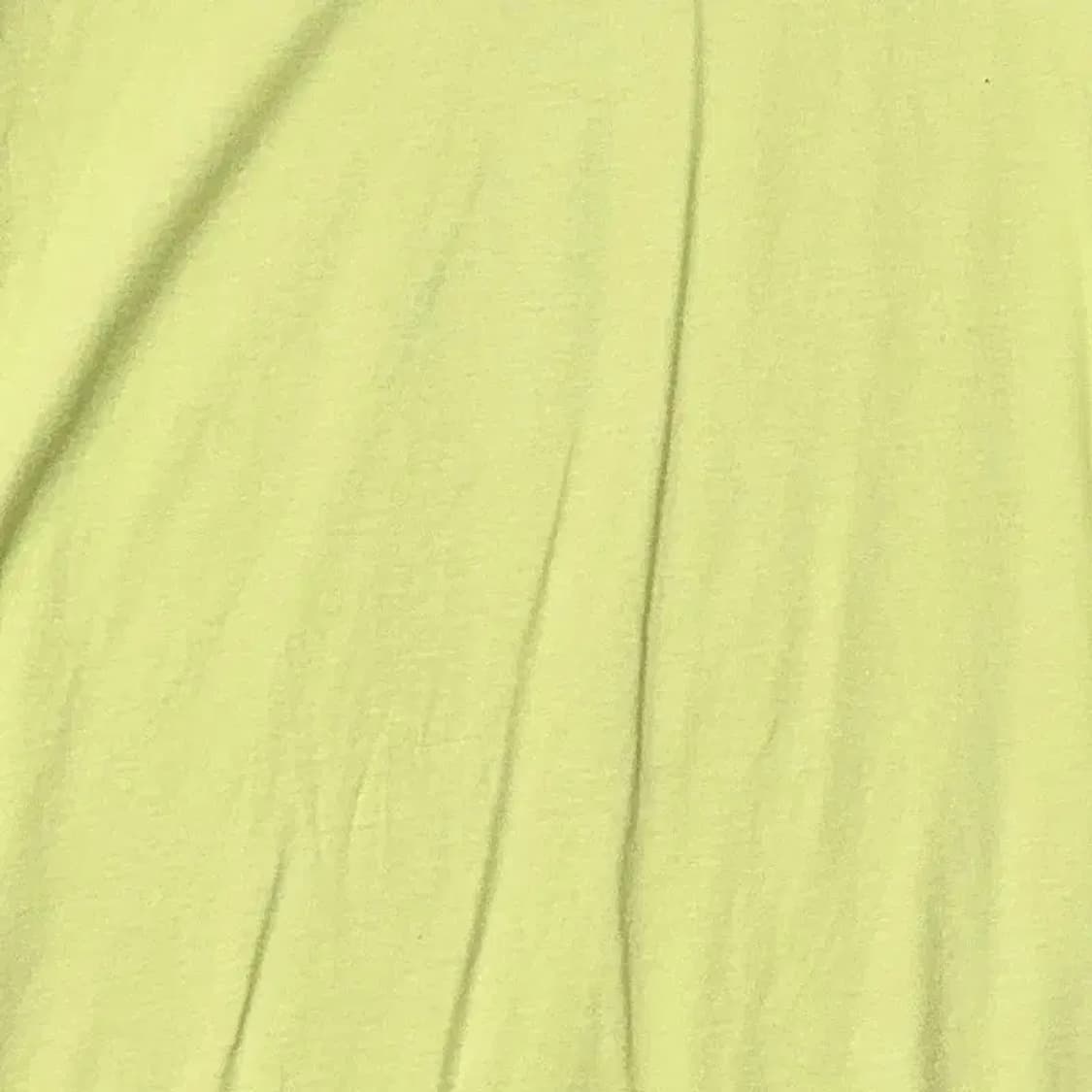 자라 옐로우 무지 반팔 티 S 상품이미지4