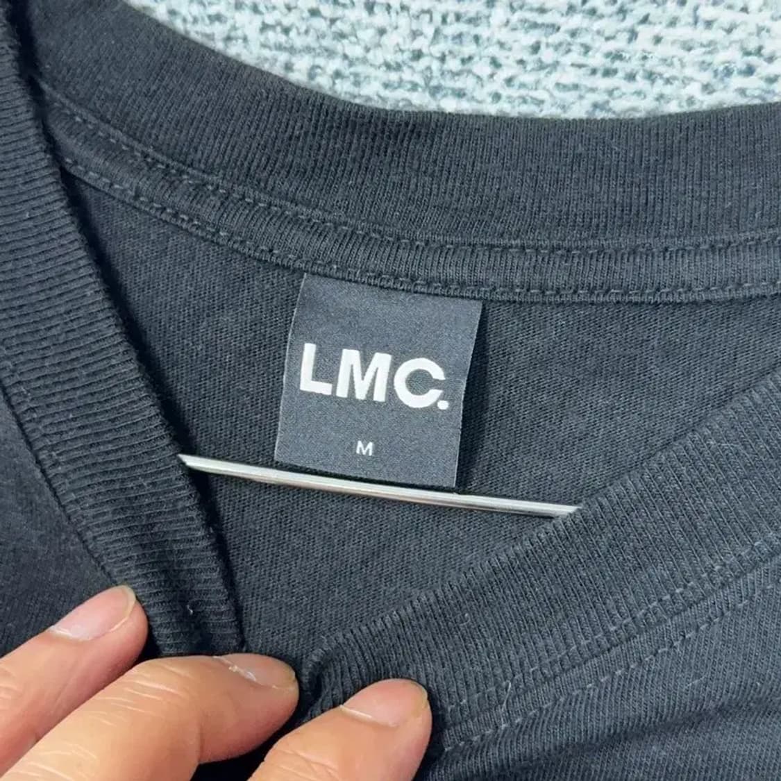 LMC 빈티지 프린팅 블랙 반팔 티 M 상품이미지3