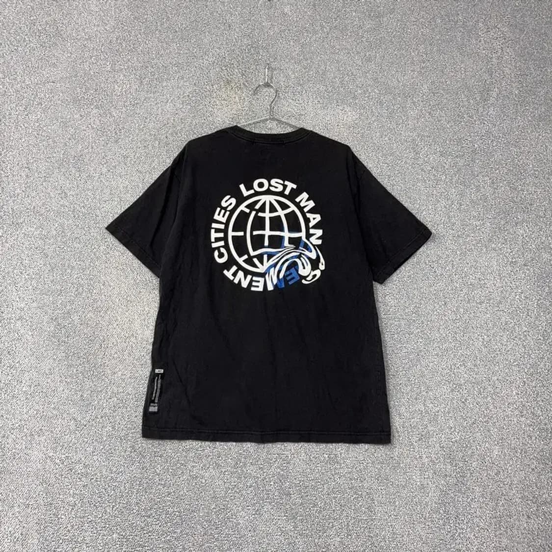 LMC 프린팅 블랙 반팔 티 L 상품이미지2