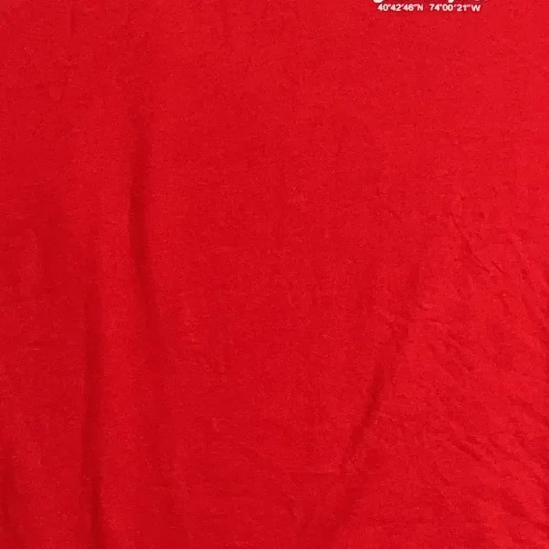 그루브라임 로고 레드 반팔 티 S 상품이미지3