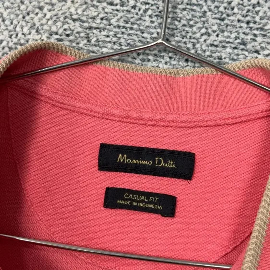 마시모두띠 코랄 코튼 반팔 카라티 L 상품이미지5