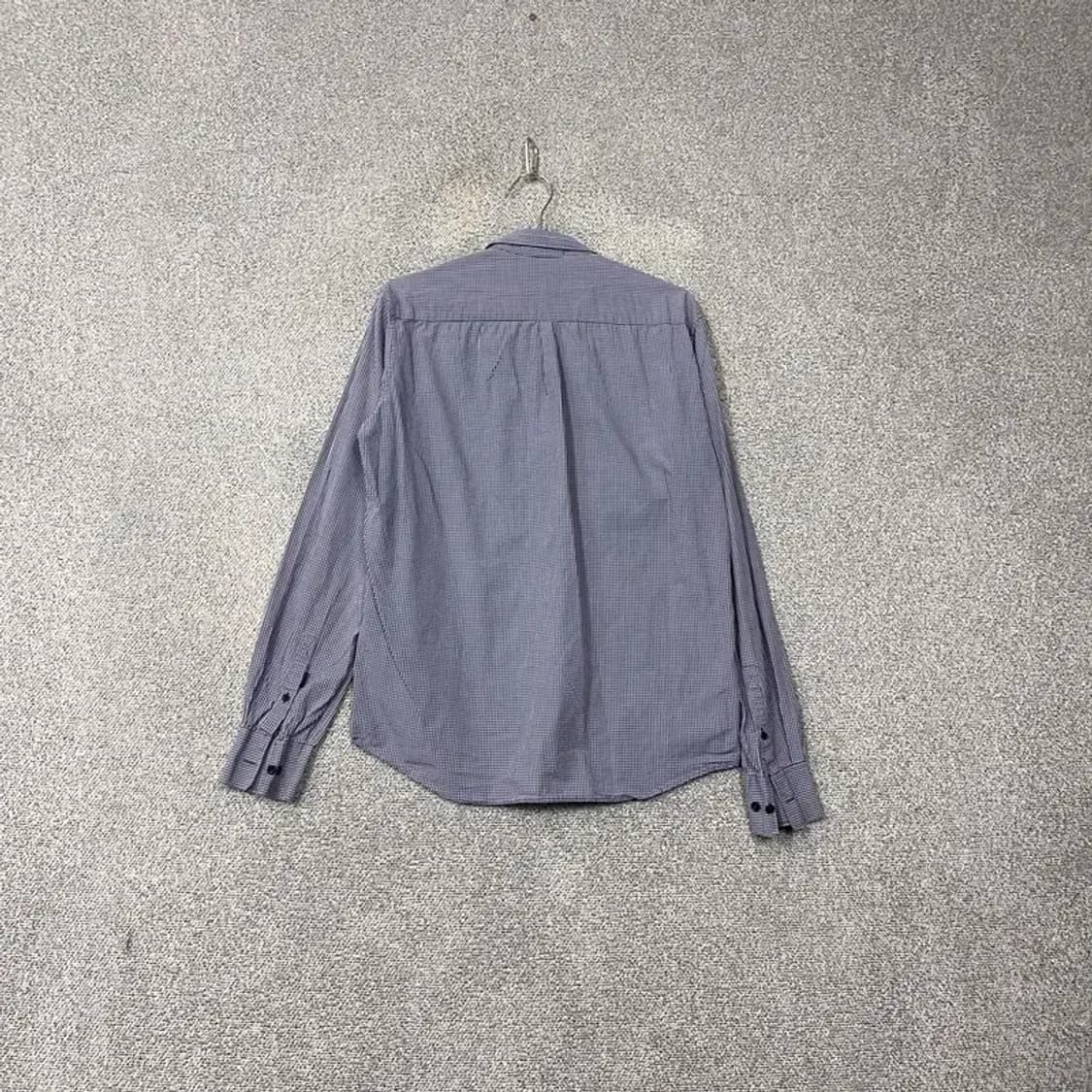 DKNY 스트라이프 네이비 셔츠 M 상품이미지2