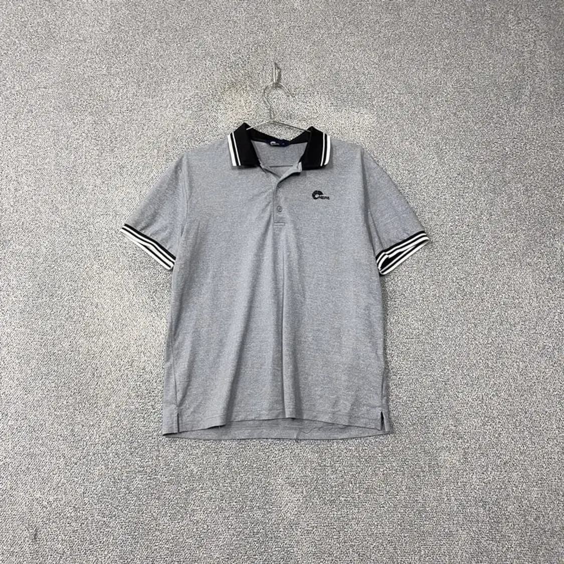 네파 라이트 그레이 기능성 반팔 카라티 100 상품이미지1