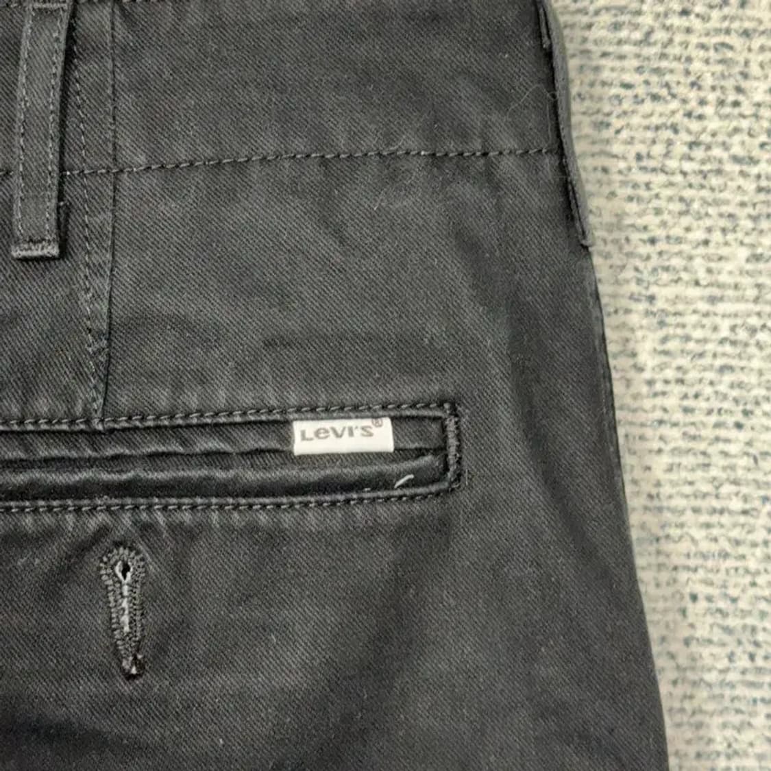 리바이스 빈티지 블랙 치노팬츠 30 30 상품이미지5