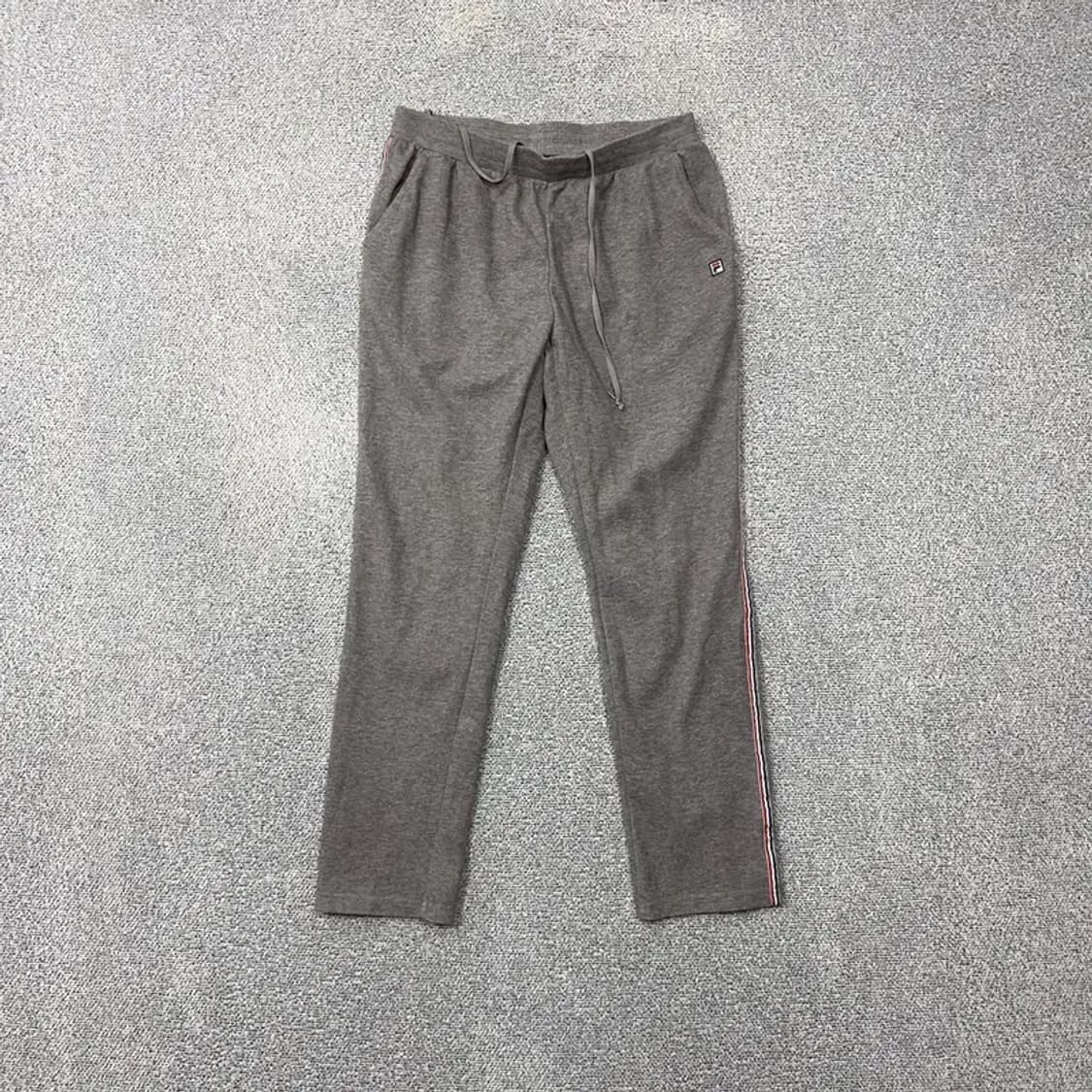 휠라 그레이 로고 트레이닝 팬츠 95 상품이미지1