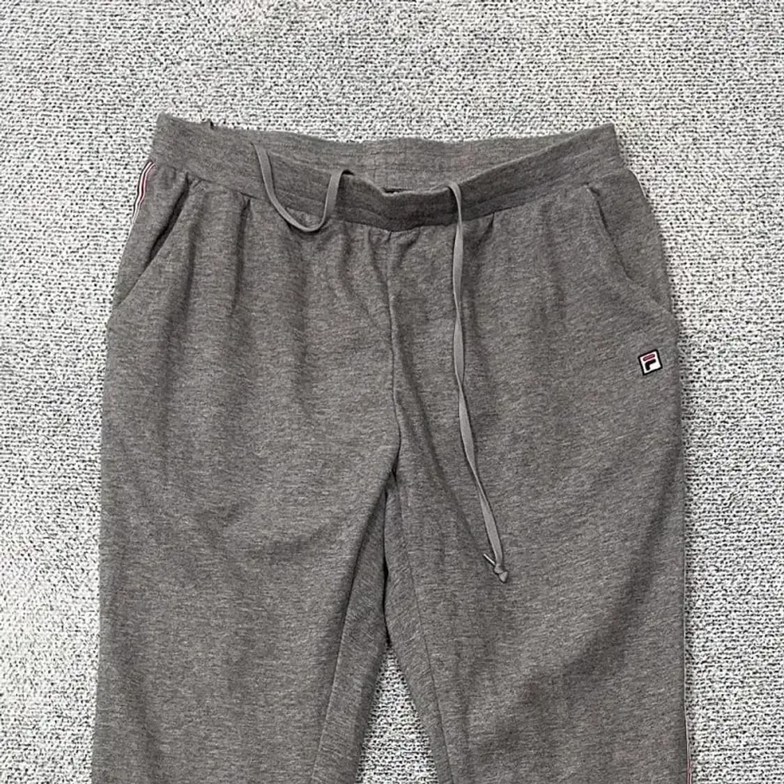 휠라 그레이 로고 트레이닝 팬츠 95 상품이미지3