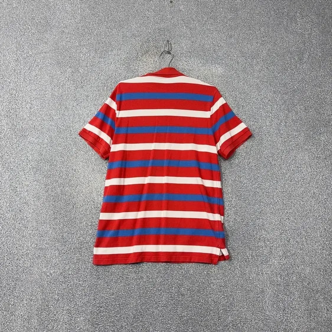 나이키 스트라이프 레드 로고 반팔 카라티 L 상품이미지2