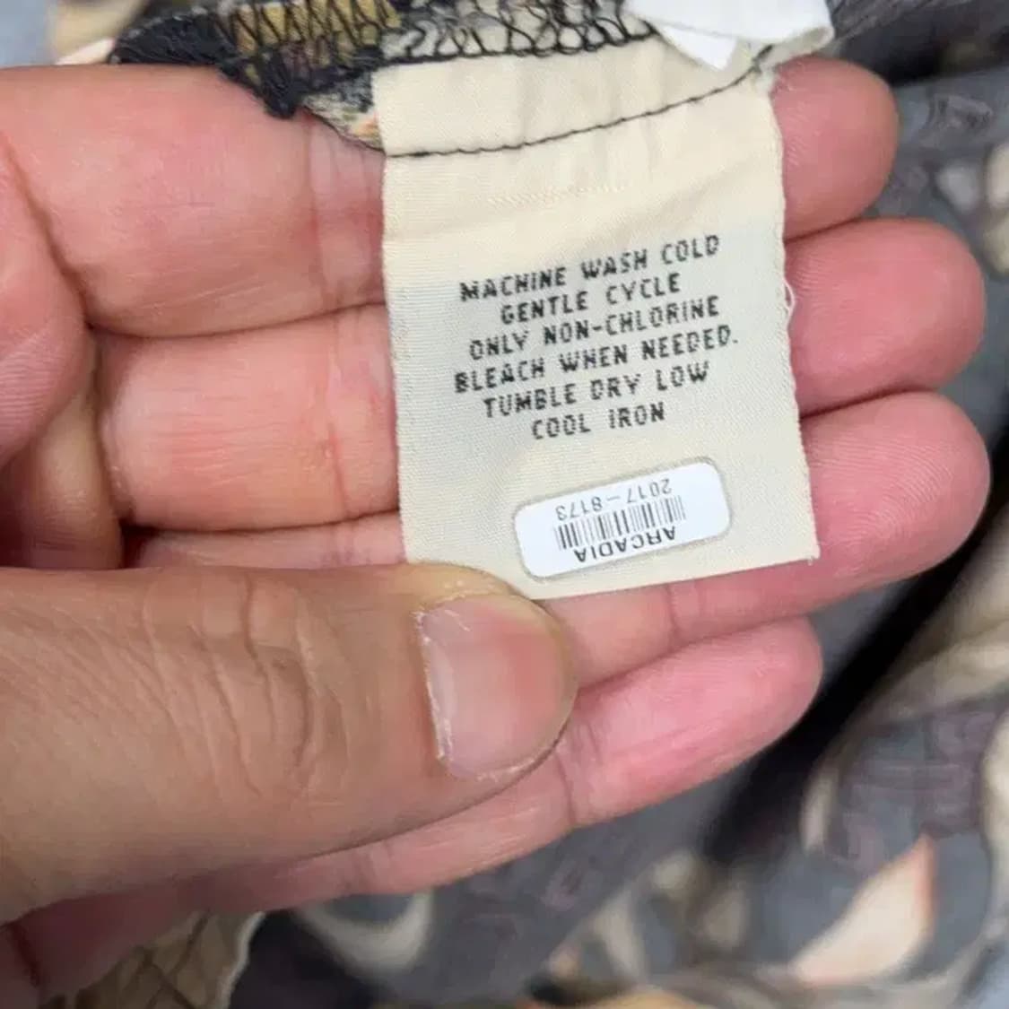 COOKE STREET 트로피칼 브라운 하와이안 셔츠 XL 상품이미지5