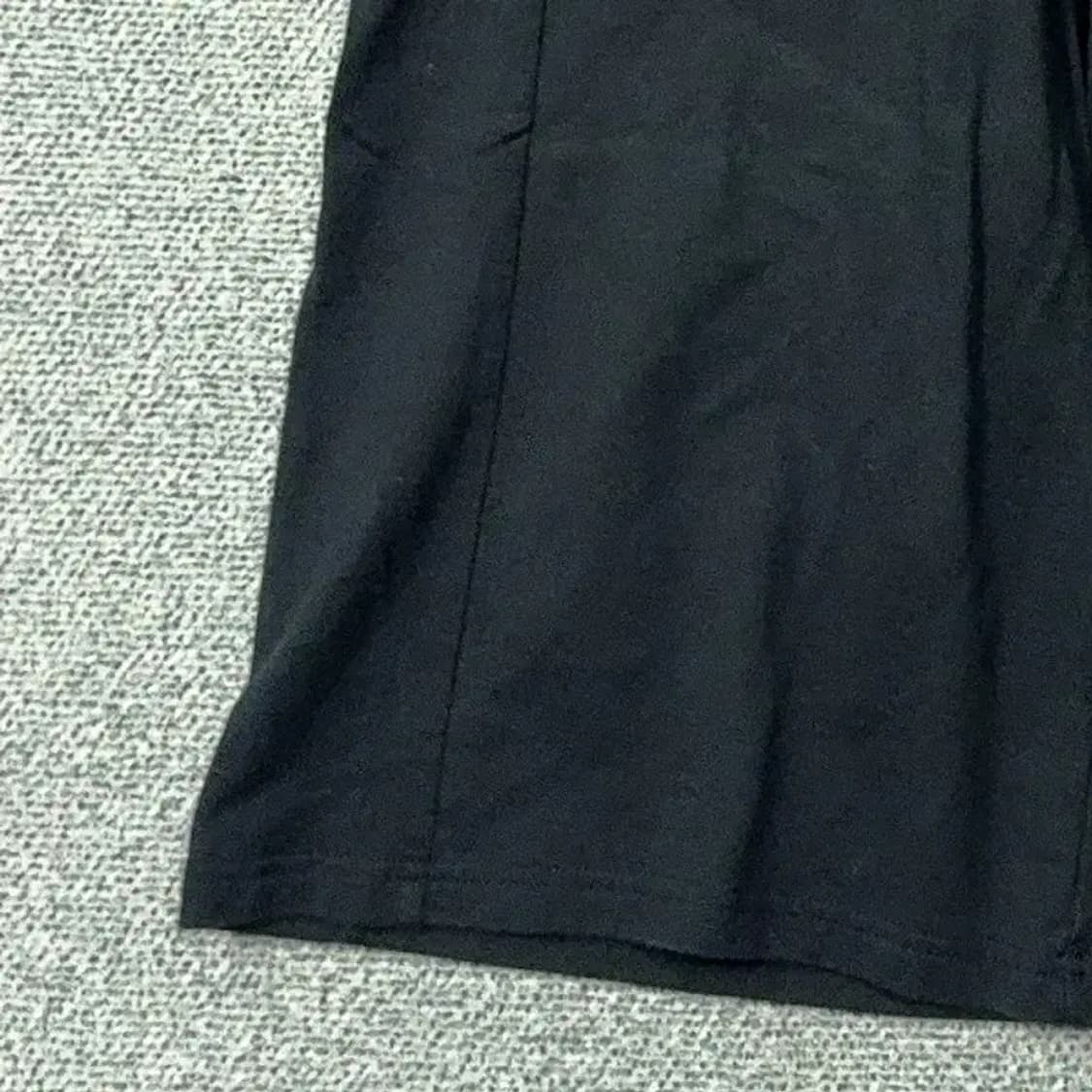 푸마 빈티지 블랙 로고 검도 7부 와이드 팬츠 S 상품이미지5