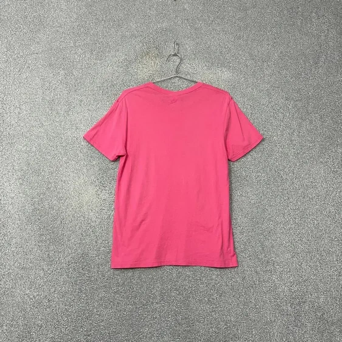 나이키 레트로 로고 프린팅 핑크 반팔 티 L 상품이미지2