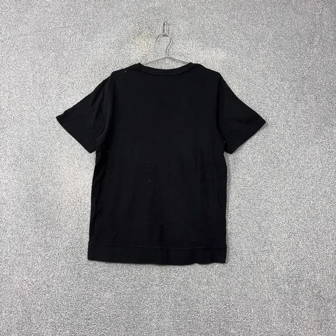 해지스 블랙 로고 면 반팔 티 100 상품이미지2