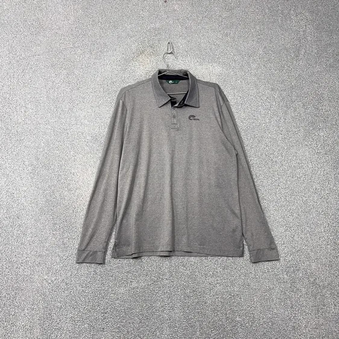 네파 라이트 그레이 긴팔 카라티 105 상품이미지1