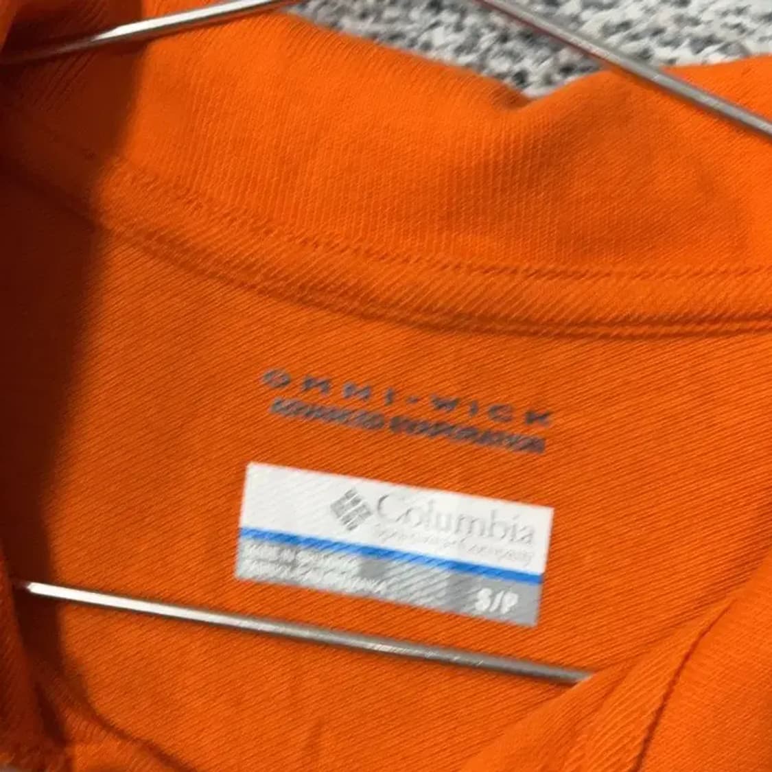 콜롬비아 오렌지 기능성 반팔 카라티 S/P 상품이미지3