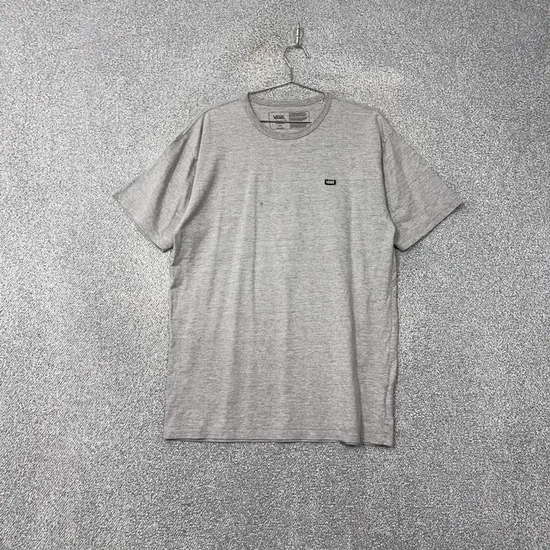 반스 라이트 그레이 반팔 티 LARGE 상품이미지1