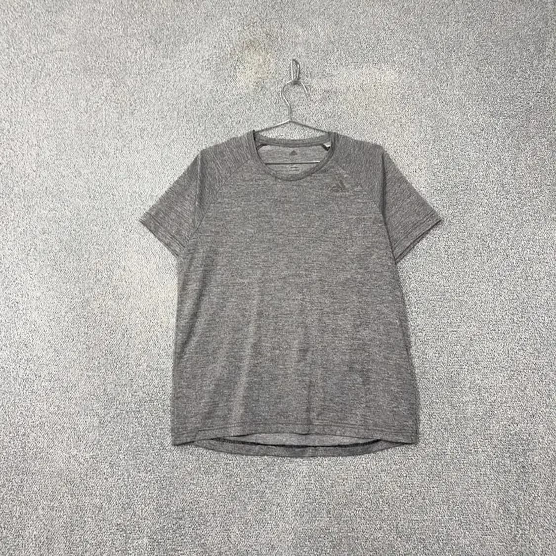 아디다스 라이트 그레이 기능성 반팔 티 110 상품이미지1