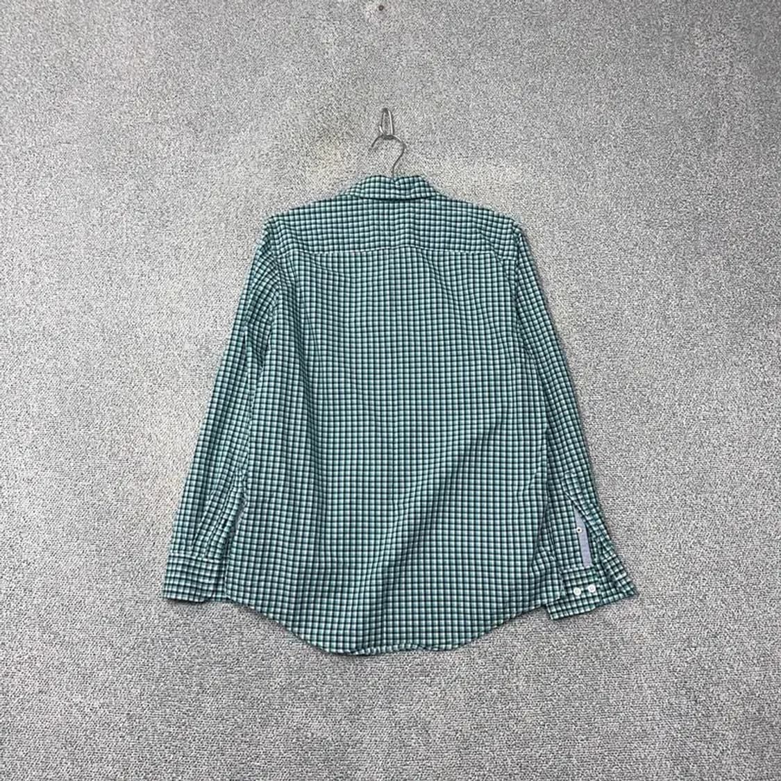 타미힐피거 체크 그린 캐주얼 셔츠 M 상품이미지2