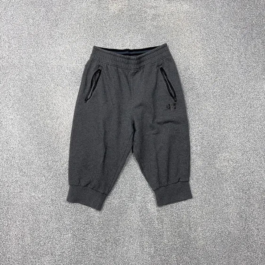 아디다스 그레이 기능성 5부 조거팬츠 100 상품이미지1
