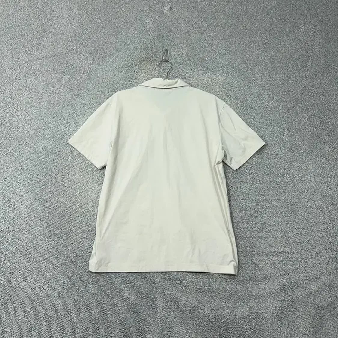 헨리코튼 로고 골프 기능성 크림 반팔 카라티 110 상품이미지2