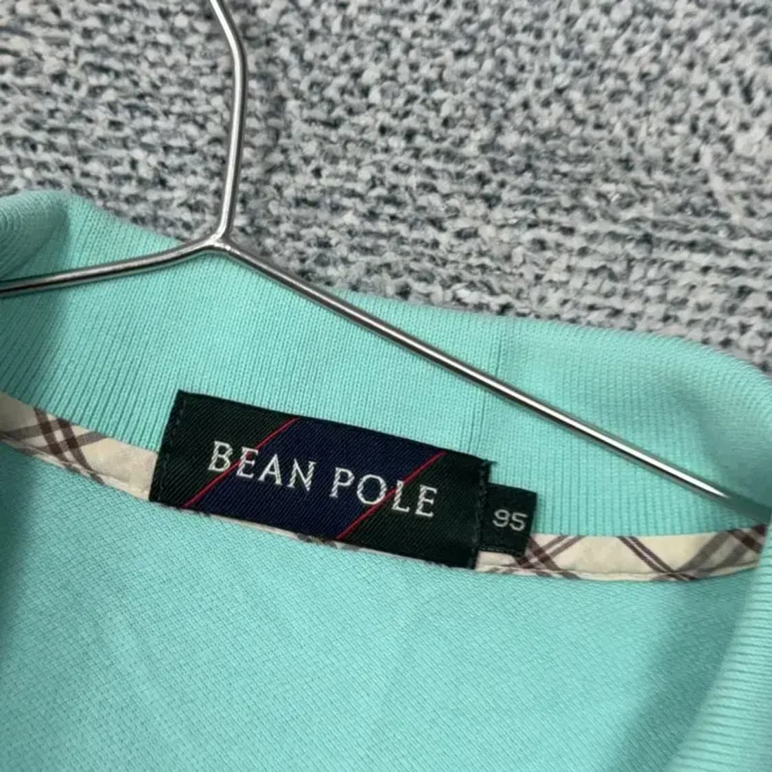 빈폴 민트 로고 반팔 카라티 95 상품이미지6