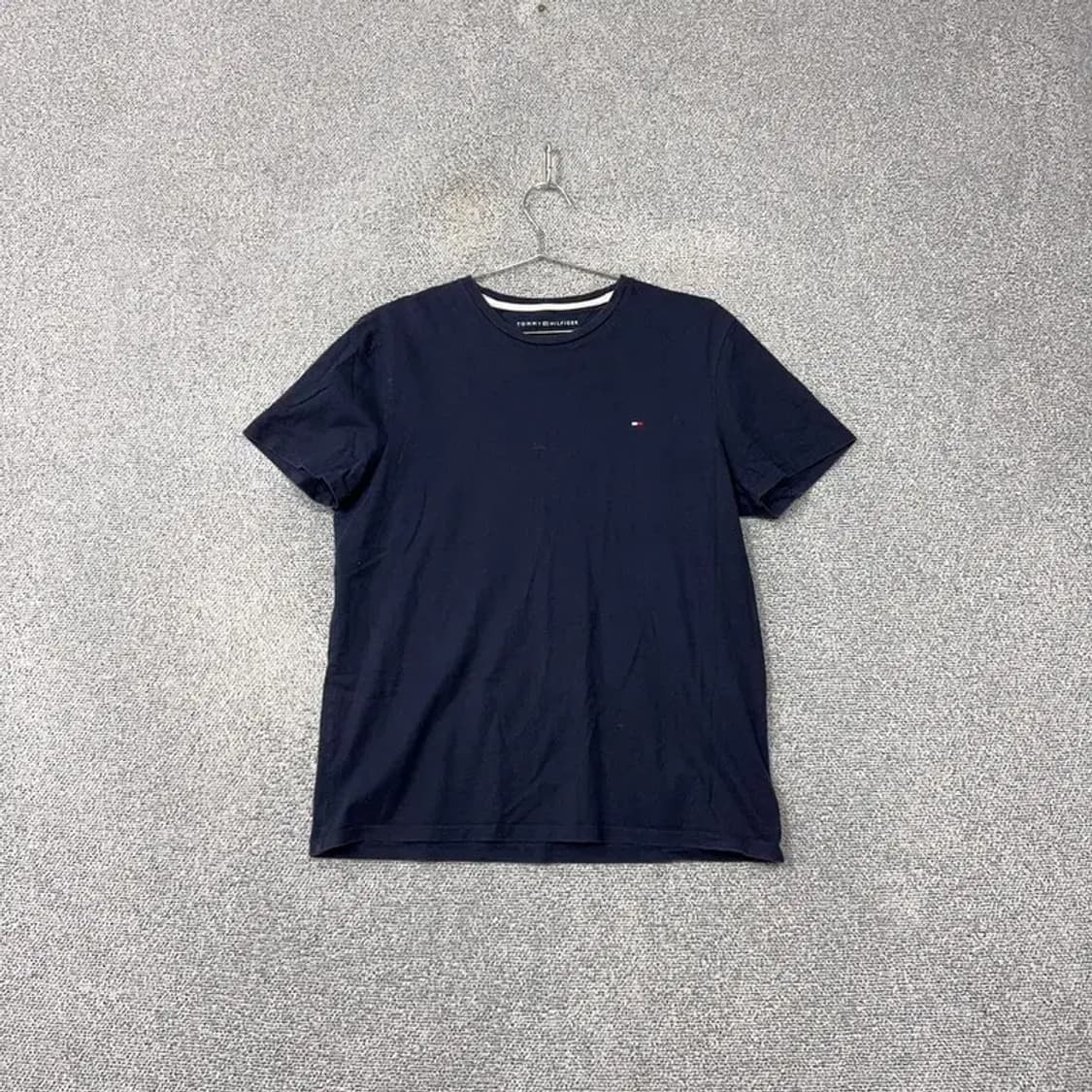 타미힐피거 네이비 캐주얼 반팔 티 M 상품이미지1