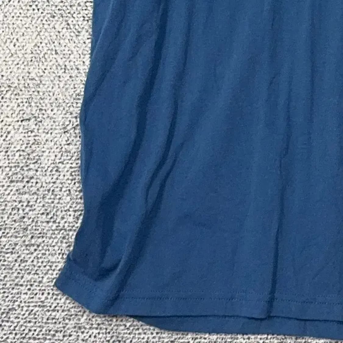 언더아머 프린팅 네이비 반팔 티 LG/G/G 상품이미지5